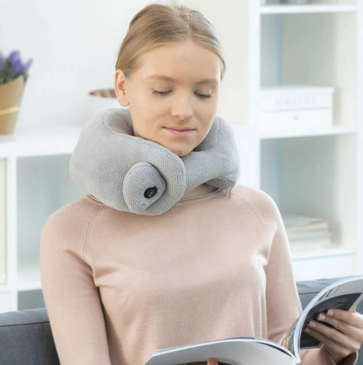 Smart massage pillow for your neck