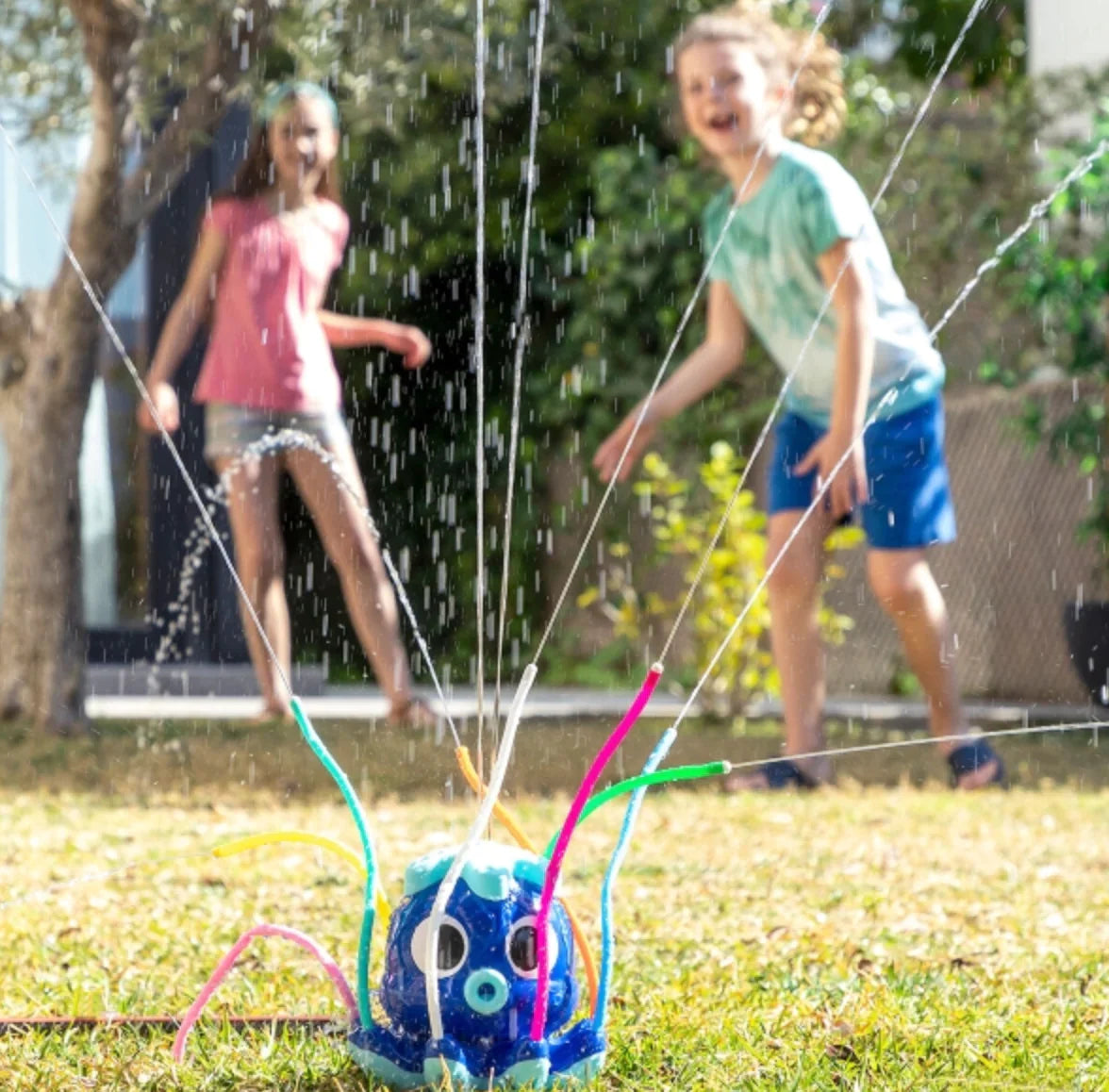 The funny octopus The ultimate sprinkler and sprayer for children 