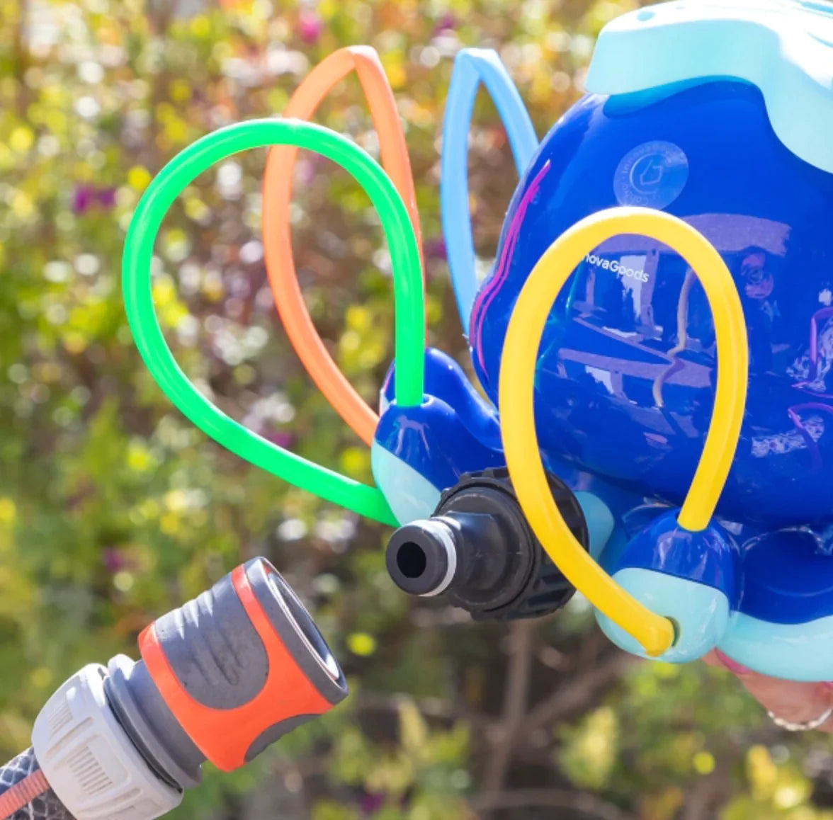 Der witzige Oktopus Der ultimative Sprinkler und Sprayer für Kinder